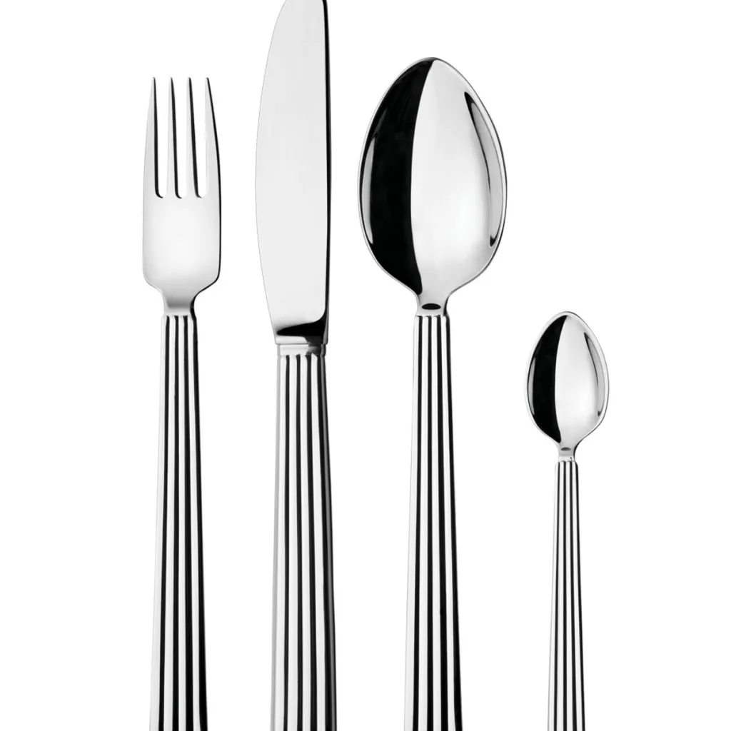 Georg Jensen Bestiksæt > Bernadotte Bestiksæt , Blankt Stål