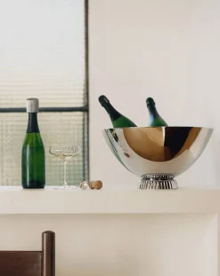 Clearance Bernadotte Champagnekøler H20,7 cm, Blankt Stål Champagne- Og Vinkølere