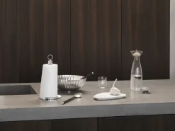 Clearance Georg Jensen Bernadotte Køkkenrulleholder, Blankt Stål