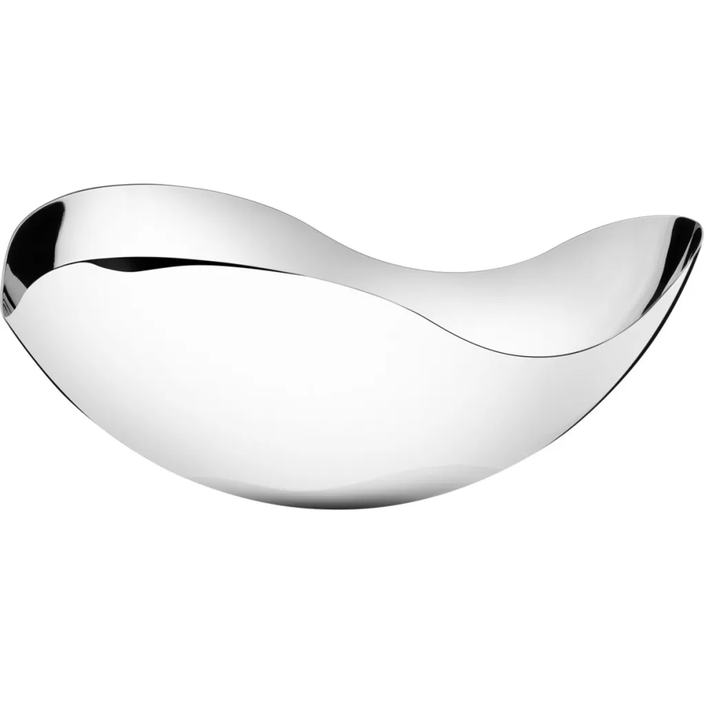 Georg Jensen Skåle|Spisestue > Bloom Skål , Blankt Stål