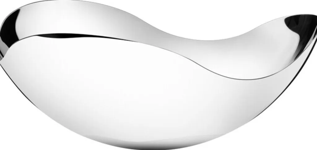 Georg Jensen Skåle|Spisestue > Bloom Skål , Blankt Stål