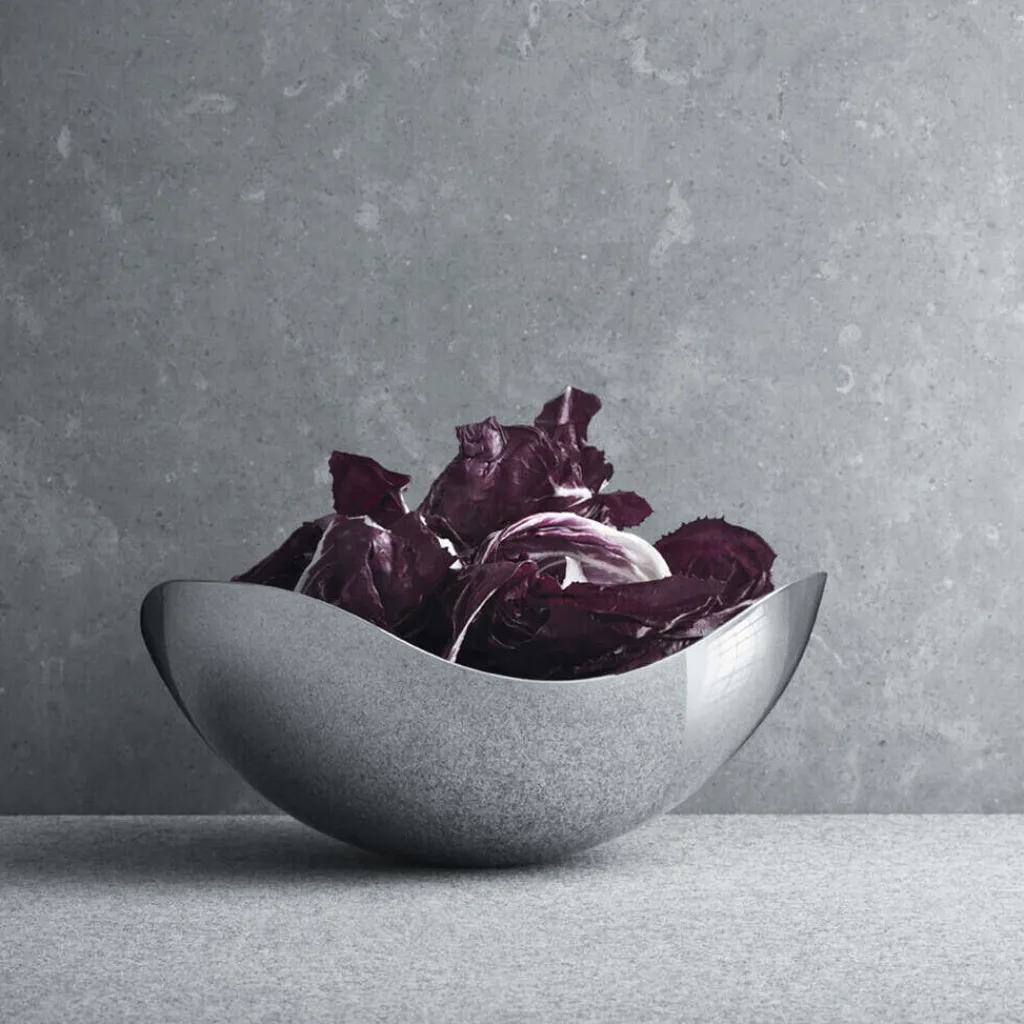 Georg Jensen Skåle|Spisestue > Bloom Skål , Blankt Stål