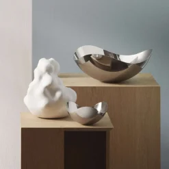 Georg Jensen Skåle|Spisestue > Bloom Skål , Blankt Stål