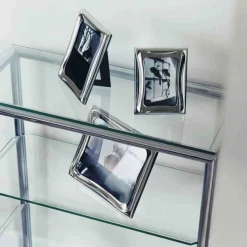 Best Georg Jensen Cobra Billedramme , Blankt Stål