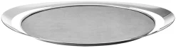 Best Georg Jensen Cobra Serveringsbakke, Blankt Stål/Tekstil