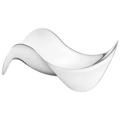 Hot Georg Jensen Cobra Skål , Blankt Stål