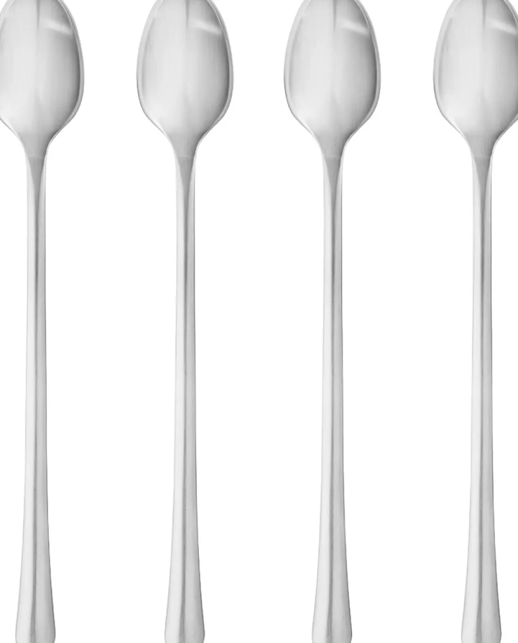 Georg Jensen Teskeer|Bestiksæt > Copenhagen Caffe Latte Teske 4 stk, Mat Stål