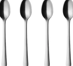Georg Jensen Copenhagen Kaffeskeer 4 stk, Mat Stål