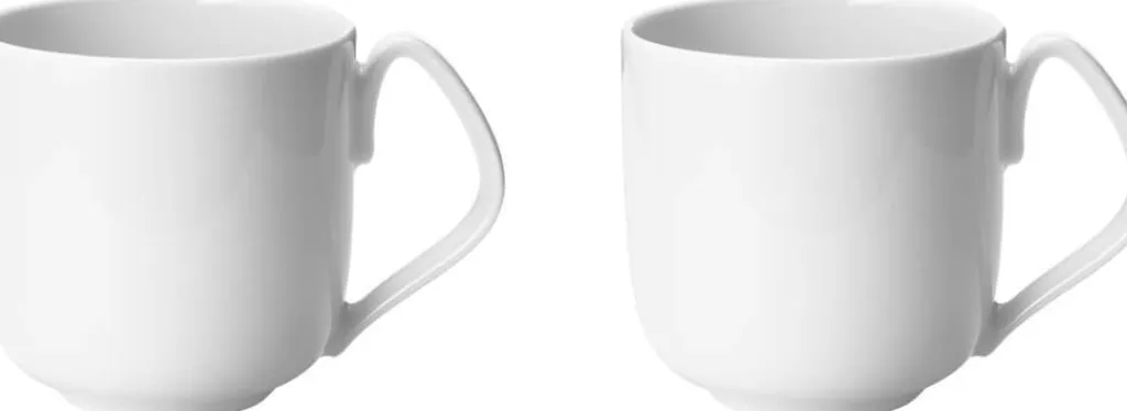 Georg Jensen Krus > Henning Koppel Krus 2 stk. 27 cl, Hvid