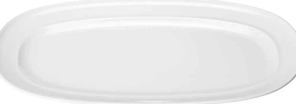 Clearance Henning Koppel Serveringsfad 39x23 cm, Hvid Spisestue|Fade