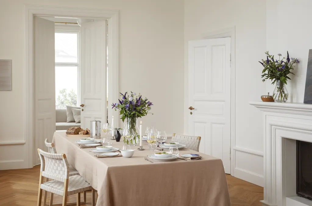 Georg Jensen Desserttallerkener|Tallerkensæt > Henning Koppel Tallerken , Hvid