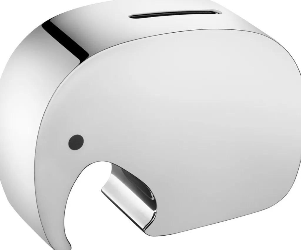 Clearance Miniphant 8,7 cm, Blankt Stål Børn Stue|Børneværelse