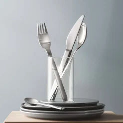 Georg Jensen Bestiksæt > New York Bestiksæt , Mat Stål