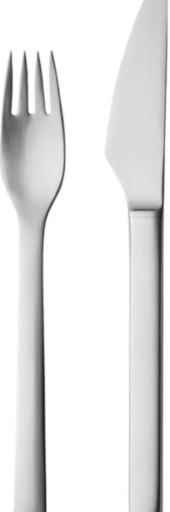 Georg Jensen Bestiksæt > New York Frokostsæt 8 stk, Mat Stål