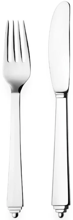 Georg Jensen Bestiksæt > Pyramid Frokostsæt 8 stk, Blankt Stål