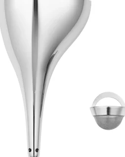 Georg Jensen Barudstyr > Sky Luftningstragt m. Filter, Blankt Stål