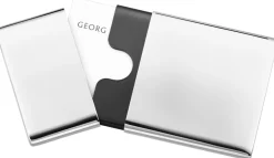 Georg Jensen Nøgleringe Og Kortholdere > To go Visitkortholder, Blankt Stål