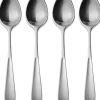 Georg Jensen Spiseskeer > Vivianna Dessertskeer 4 stk, Mat Stål