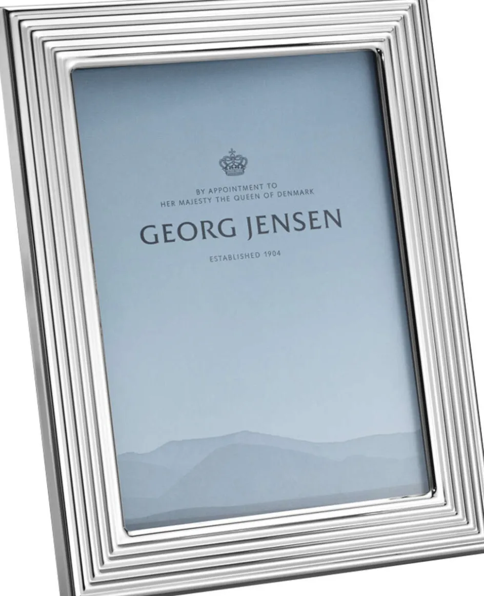 Clearance Georg Jensen Bernadotte Billedramme , Blankt Stål