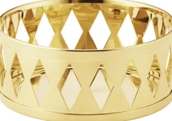 Georg Jensen Julelys > Bloklysestage 2026 ?9 cm, Guldbelagt