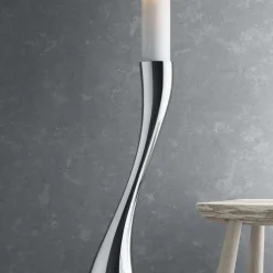 Outlet Georg Jensen Cobra Gulvstage , Blankt Stål
