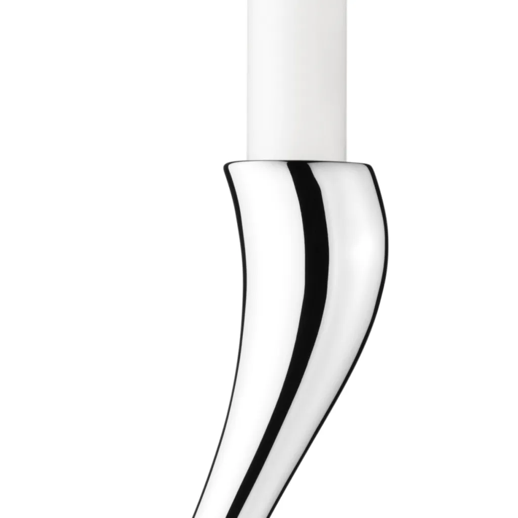 Georg Jensen Lysestager > Cobra Lysestage 3 stk, Blankt Stål