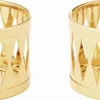 Georg Jensen Julelys|Fyrfadsstager > Fyrfadsstage ?6,2 cm, Guldbelagt