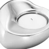 Georg Jensen Fyrfadsstager > Heart Fyrfadsstage H5,2 cm, Blankt Stål
