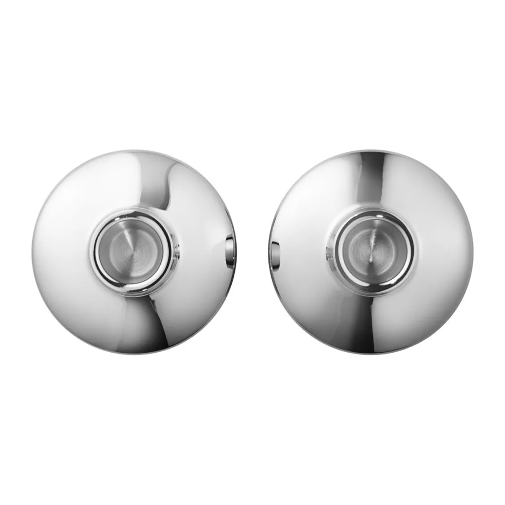 Discount Henning Koppel Lysestage 2 stk. 4,2 cm, Blankt Stål Lysestager