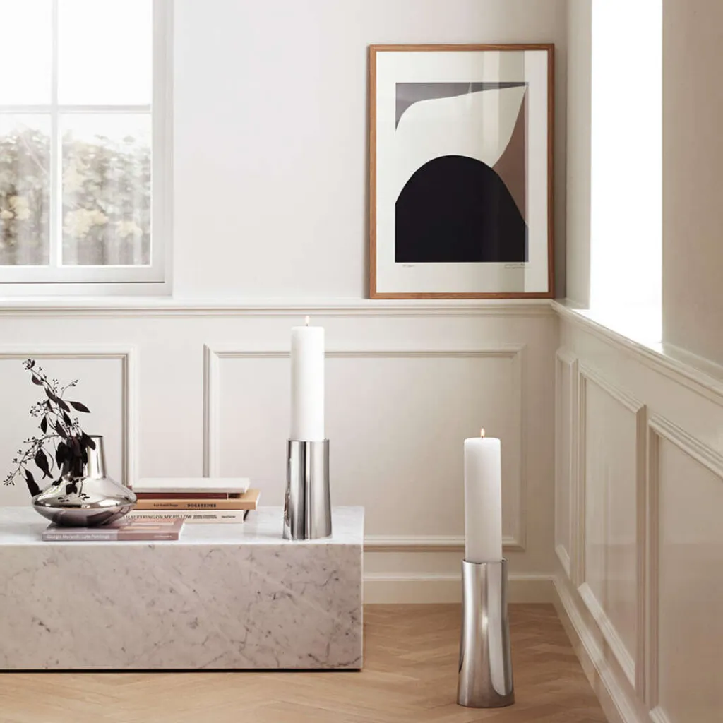 Georg Jensen Stue|Vaser > Henning Koppel Vase , Blankt Stål