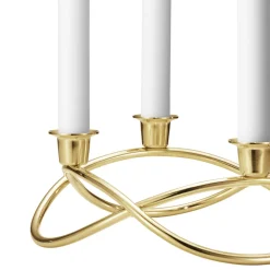 Georg Jensen Lysestager|Julelys > Season Lysestage 26 cm,