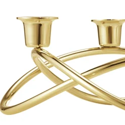 Georg Jensen Lysestager|Julelys > Season Lysestage 26 cm,