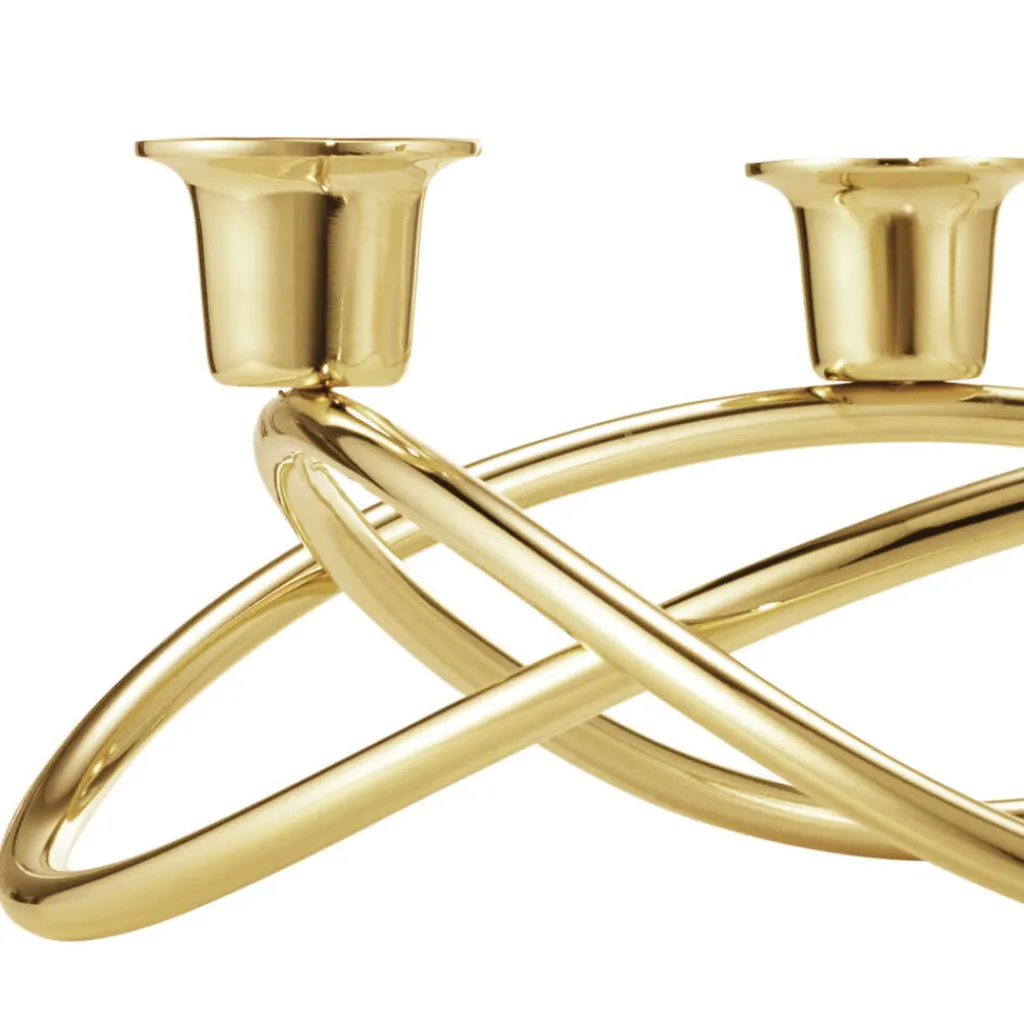 Georg Jensen Lysestager|Julelys > Season Lysestage 26 cm,