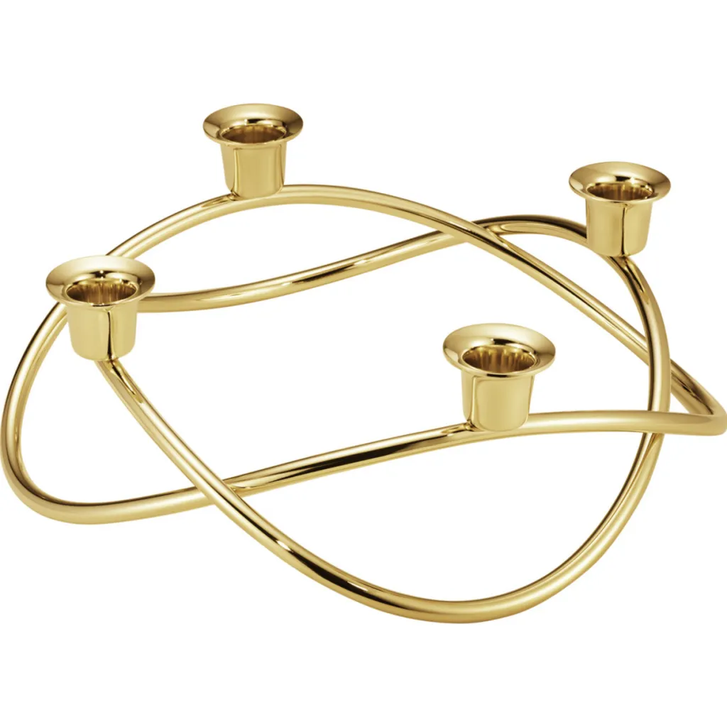 Georg Jensen Lysestager|Julelys > Season Lysestage 26 cm,