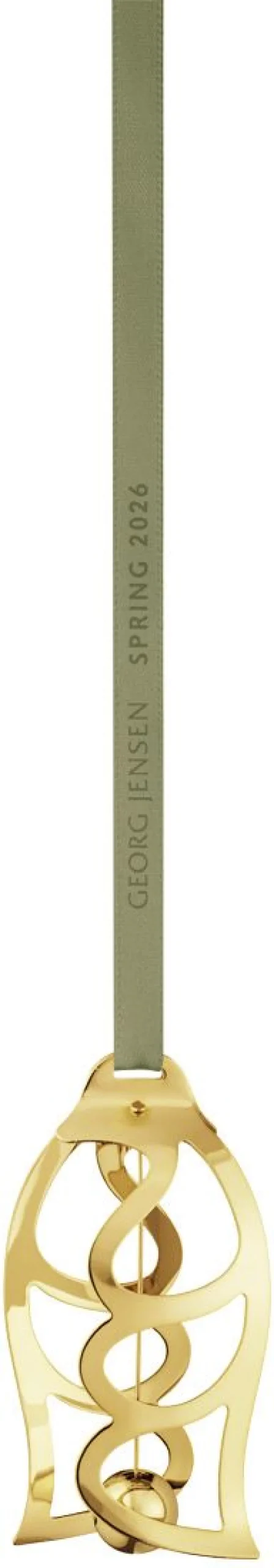 Georg Jensen Stue|Ophæng > Spring Ornament 2026 H6,9 cm, Guldbelagt