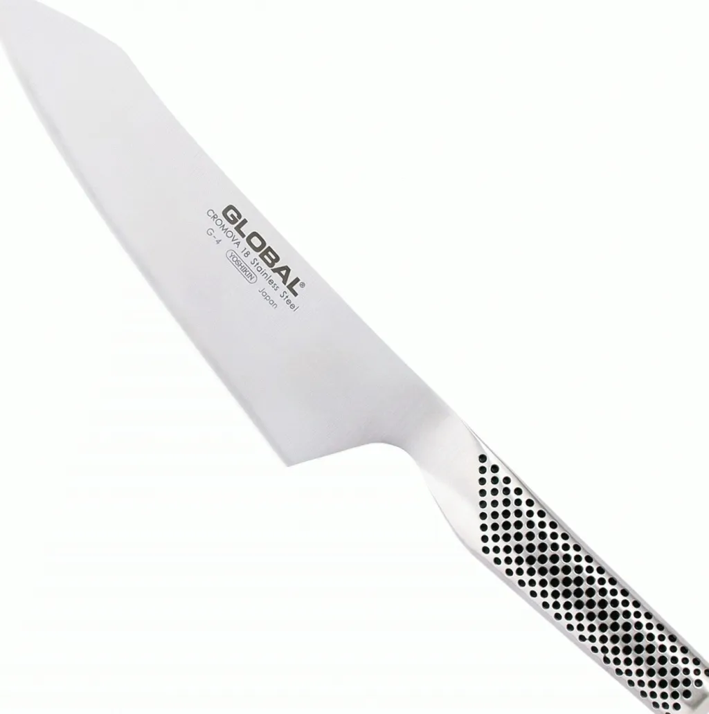 Global Kokkeknive|Japanske Knive > G-4 Kokkekniv Oriental 18 cm, Stål