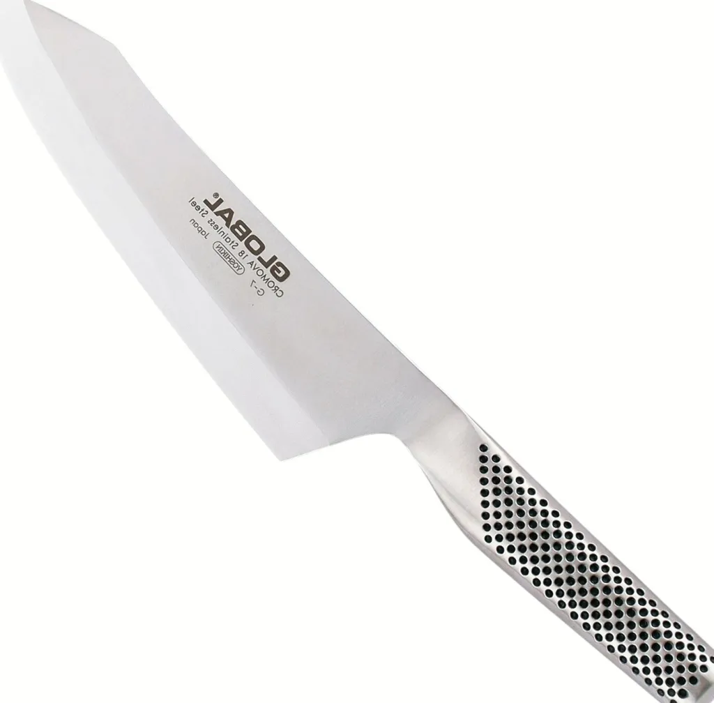 Global Urteknive Og Grøntsagsknive|Japanske Knive > G-7 Orientalsk Grøntsagskniv 18 cm, Stål