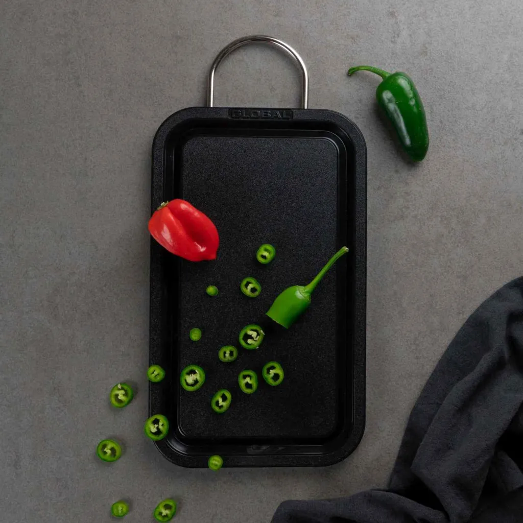 Global Skærebrætter Og Serveringsbrætter > G-1004 Skærebræt 26 cm, Sort