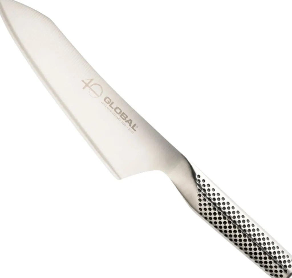 Global Kokkeknive > G-4/AB Kokkekniv 40-års jubilæum 18 cm, Stål