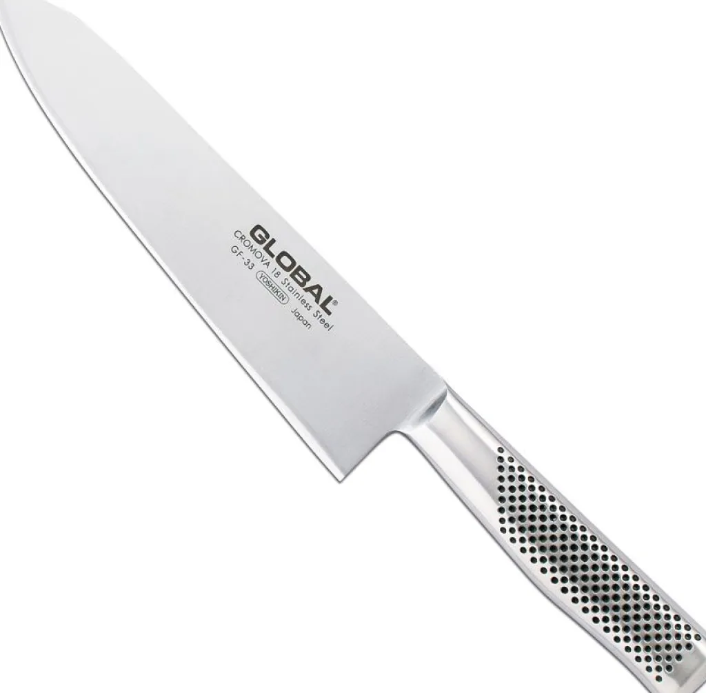 New GF-33 Kokkekniv 21 cm, Smedet Stål Kokkeknive|Japanske Knive