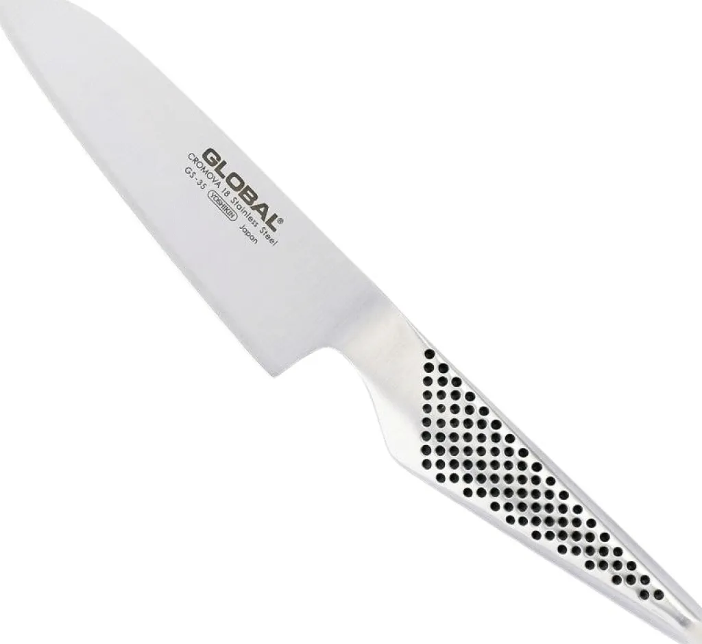 Global Kokkeknive|Japanske Knive > GS-35 Santoku Kniv 13 cm, Stål