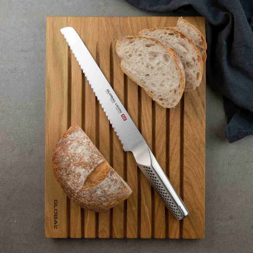 New Ukon GU-03 Brødkniv 22 cm, Stål Brødknive