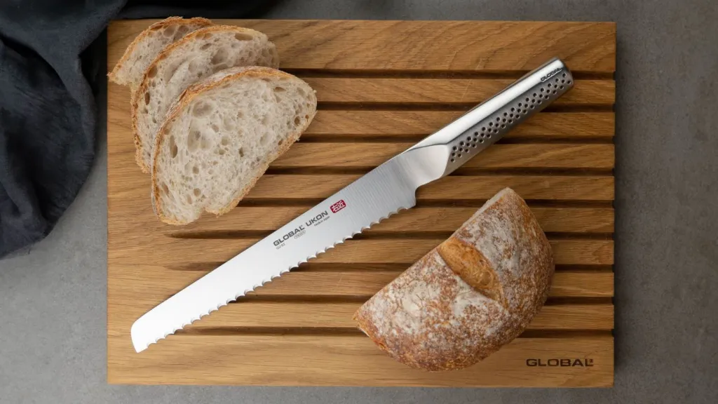 New Ukon GU-03 Brødkniv 22 cm, Stål Brødknive