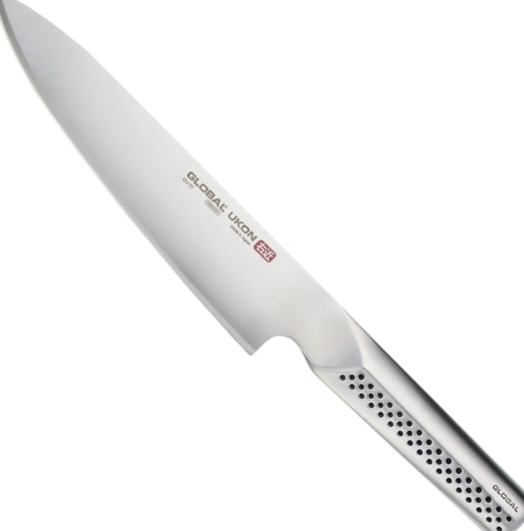 Clearance Ukon GU-01 Kokkekniv 20 cm, Stål Kokkeknive