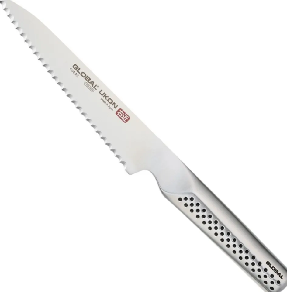 Sale Global Ukon GUS-22 Universalkniv Savtakket 15 cm, Stål