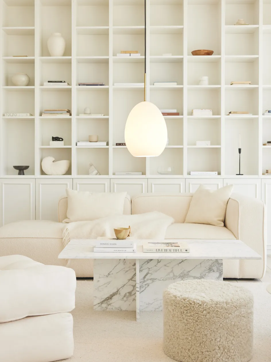 Halo Design Bodø Pendel , Opal/Messing