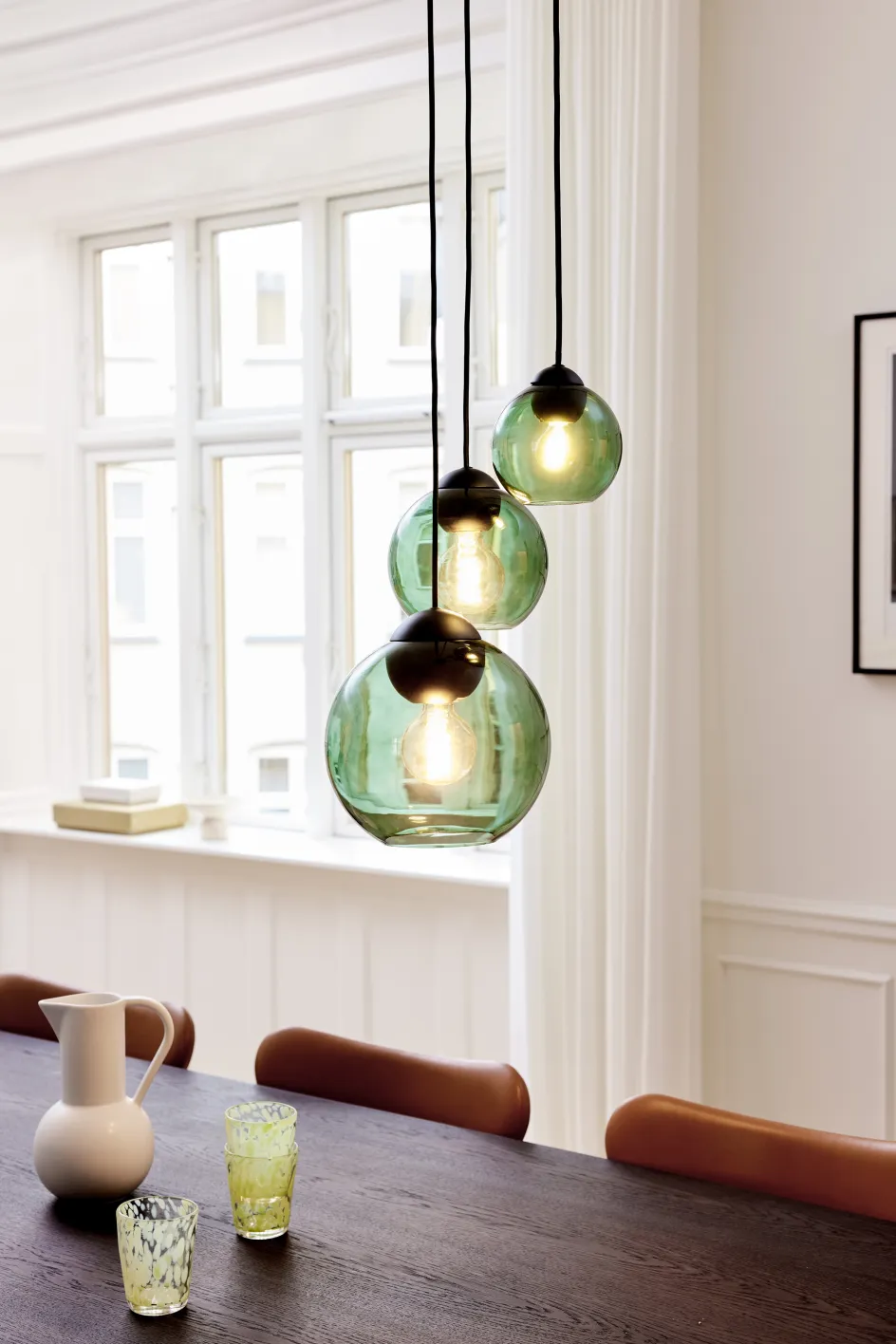 Hot Halo Design Bubbles Pendel , Grøn