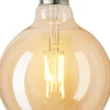 Sale Colors G125 Globepære E27 4W/300lm Dæmpbar, Amber E27 Led-Pærer