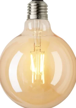 Sale Colors G125 Globepære E27 4W/300lm Dæmpbar, Amber E27 Led-Pærer