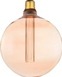 Outlet Halo Design Colors Mega Globe Pære E27 5W, Amber